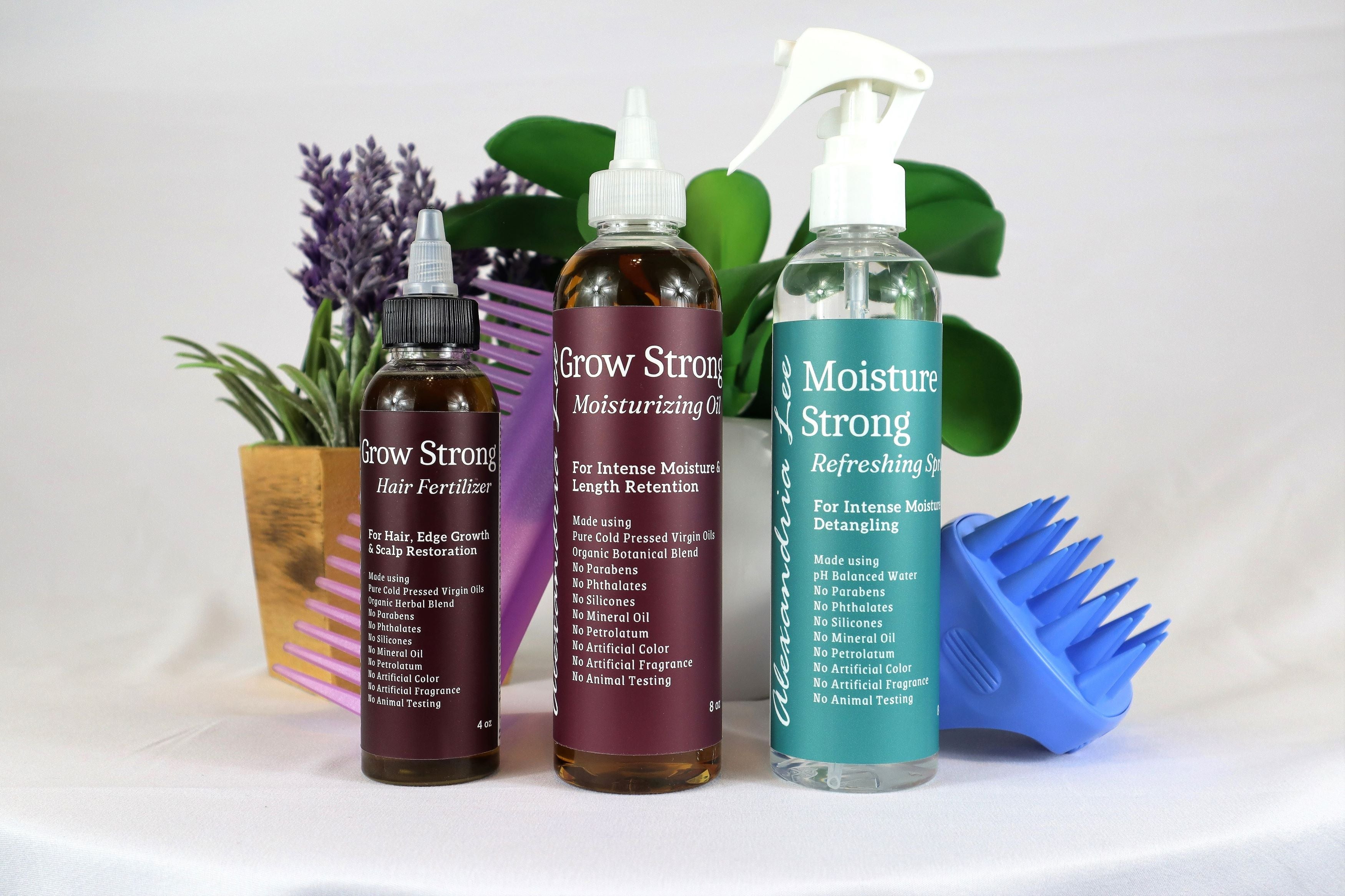 hair fertilizer for plants Grow Strong Hair Trio – Alexandria Lee Hair & Skin Care